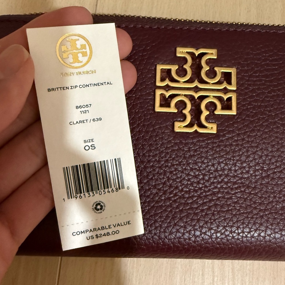 (NWT) Tory Burch 86057 Britten Zip Continental Wallet - Picture 8 of 8